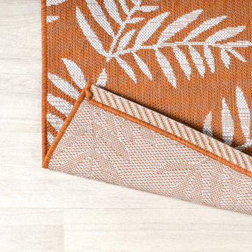 Nevis Palm Frond Indoor/outdoor Area Rug